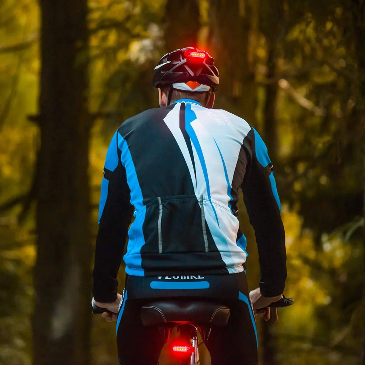Rechargeable Front and Rear Bike Light Set for Safety