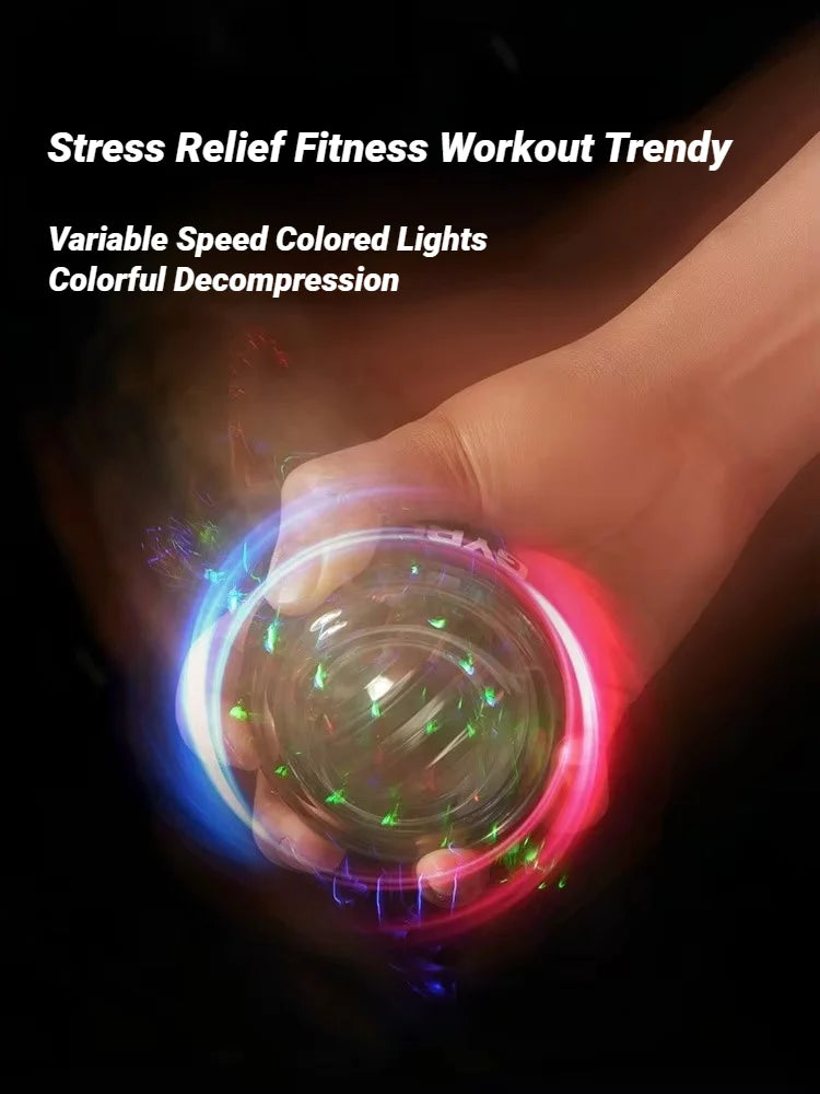 Ultimate Gyroscopic Colorful Metal Self-Starting Wrist Powerball