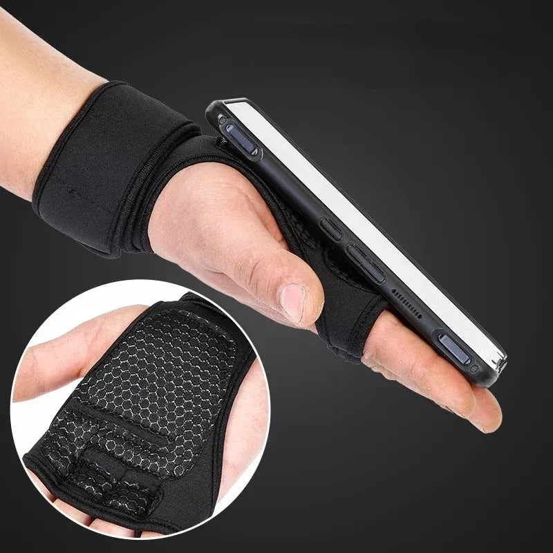 Full Palm Protection Breathable Fitness Gloves for Men & Women with Anti-Slip Grip
