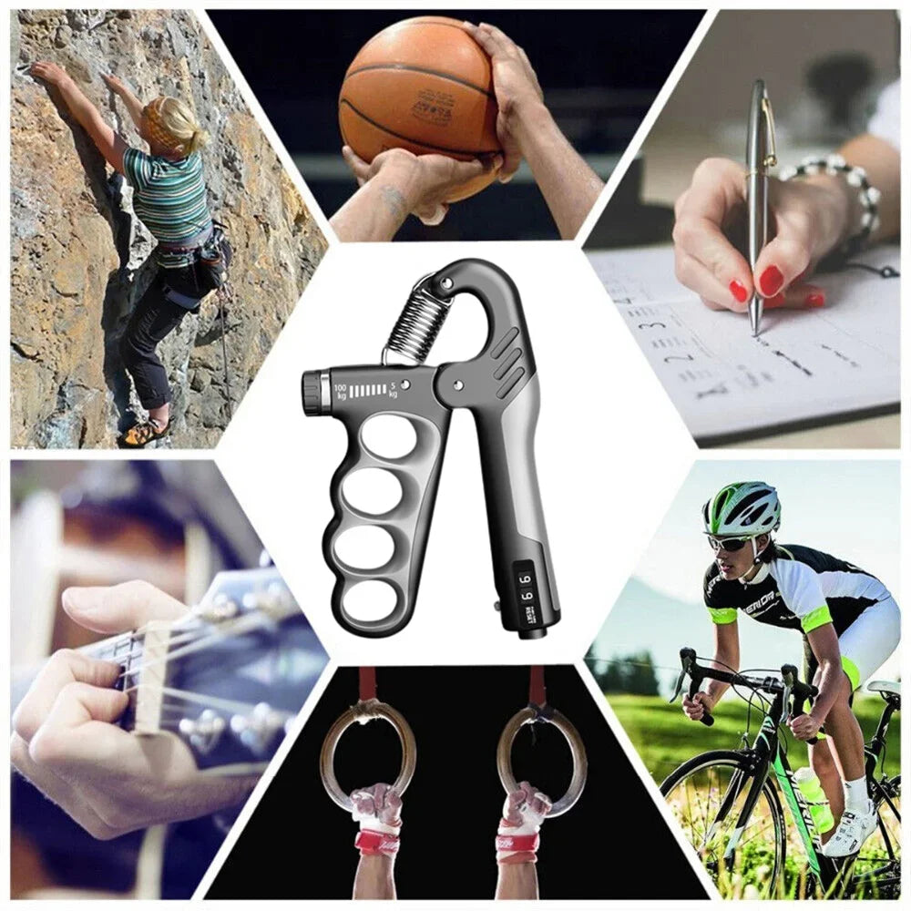 Adjustable Hand Gripper Strength Trainer for Grip and Recovery