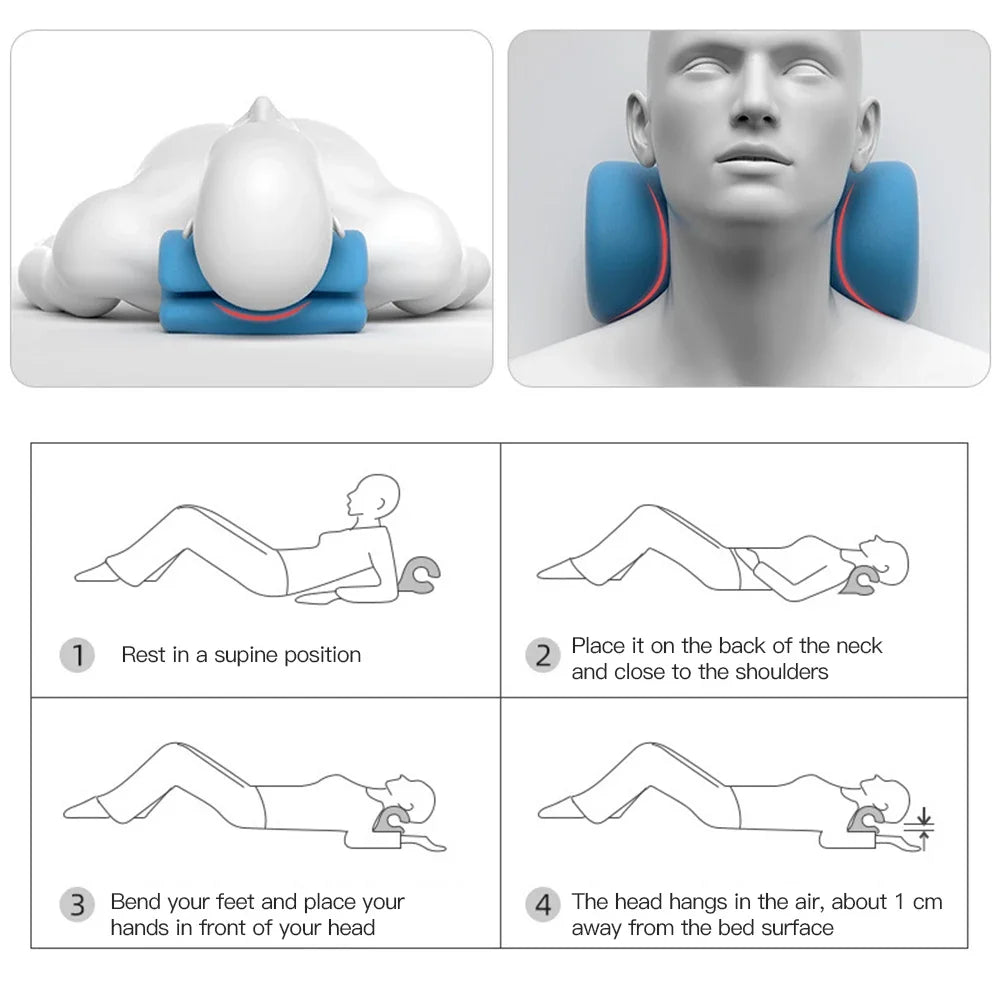 Cervical Shiatsu Massage Pillow for Neck and Shoulder Pain Relief