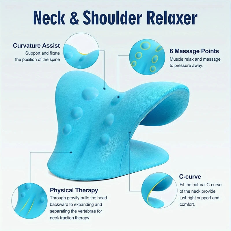 Cervical Shiatsu Massage Pillow for Neck and Shoulder Pain Relief