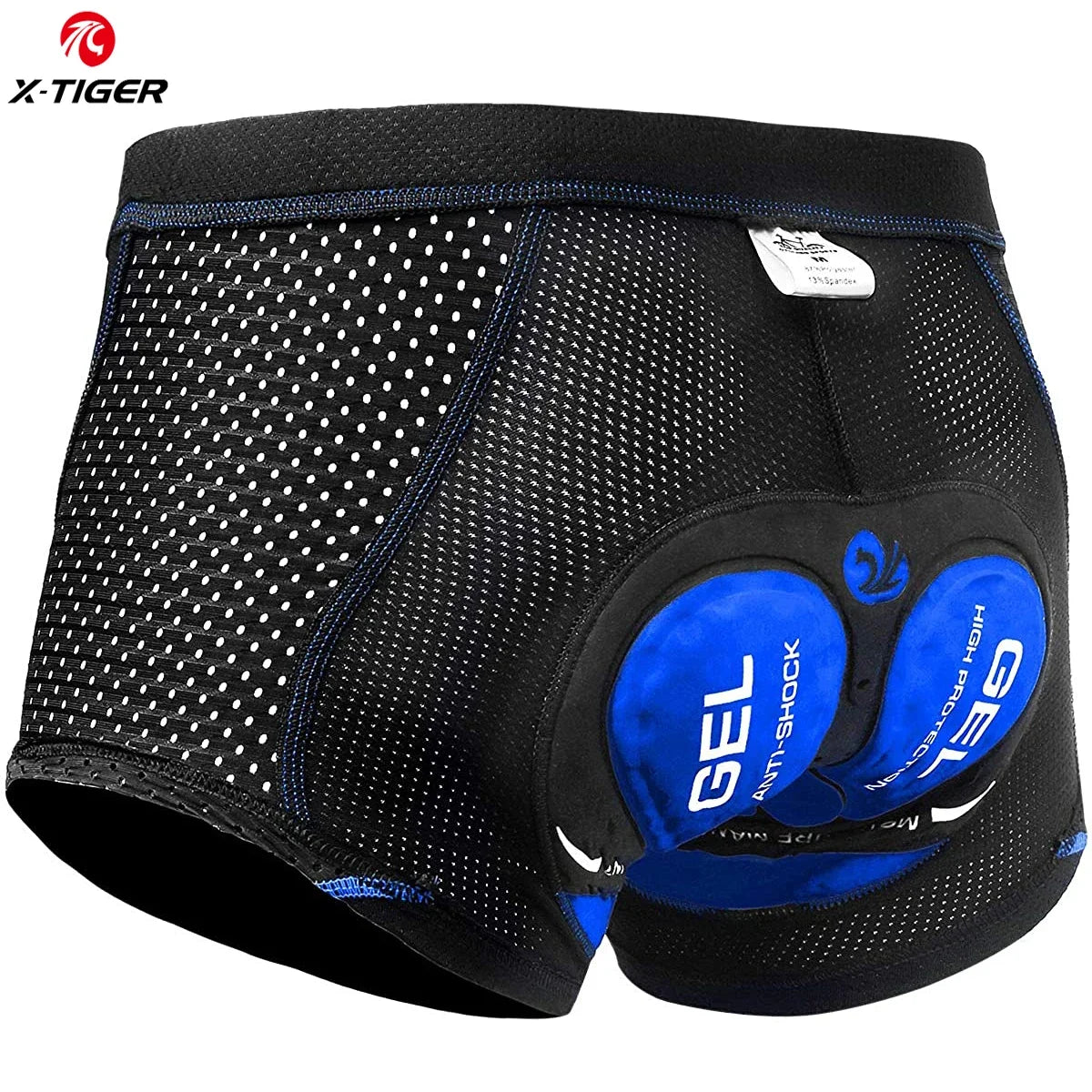 X-TIGER 5D Gel Padded Breathable Shockproof Cycling Underwear Shorts